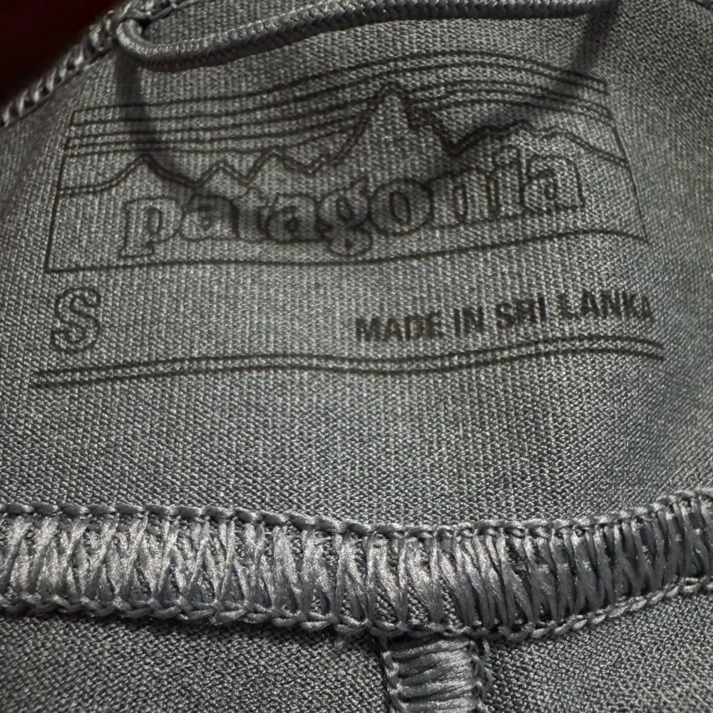Patagonia Men’s Steel Blue Drawstring Joggers Small